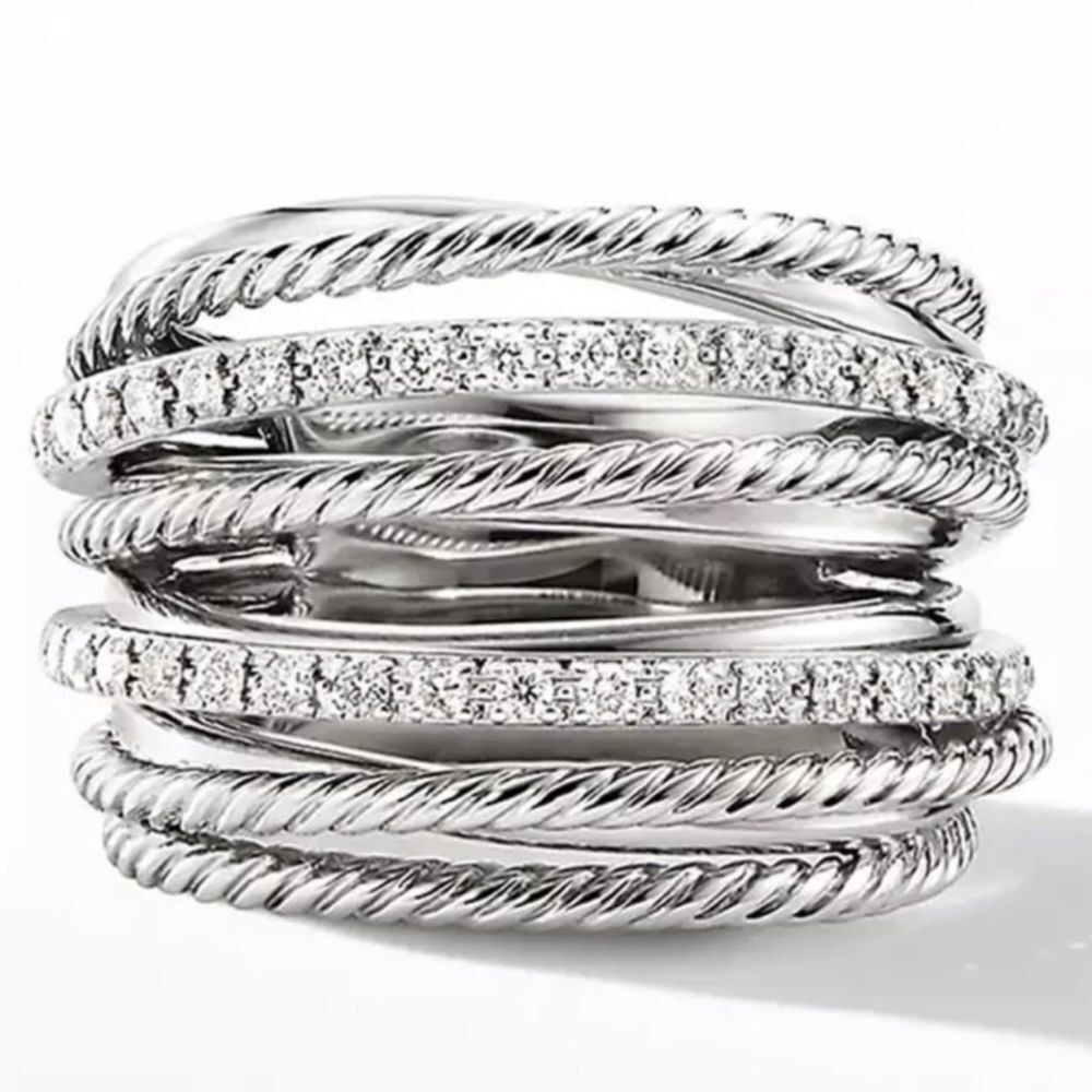 DENKAYS ETERNITY BRIDAL RING - Picture 2 of 3
